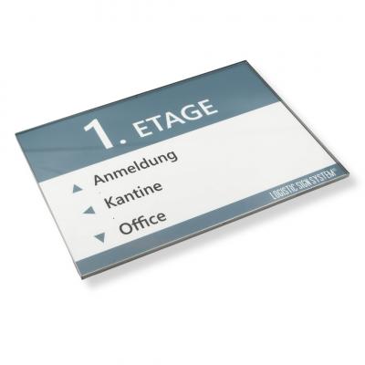 Türschild Campus Din A3 Edelstahl Schilder